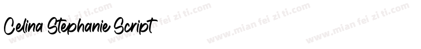 Celina Stephanie Script字体转换